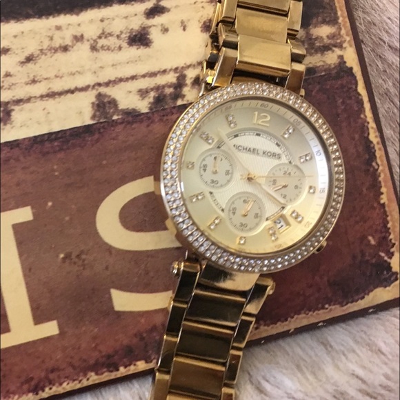Michael Kors Jewelry - 🔴HOLD🔴MICHAEL KORS Authentic Parker Watch❤️